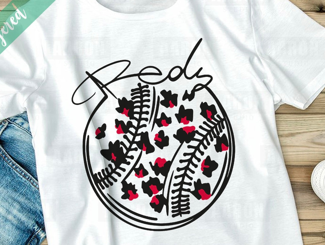 REDS BASEBALL CHEETAH