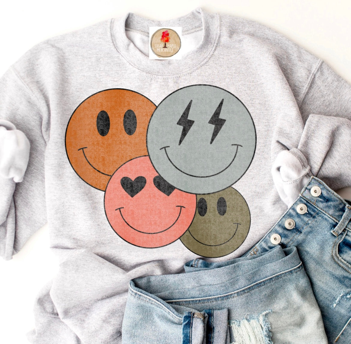 DISTRESSED SMILEY