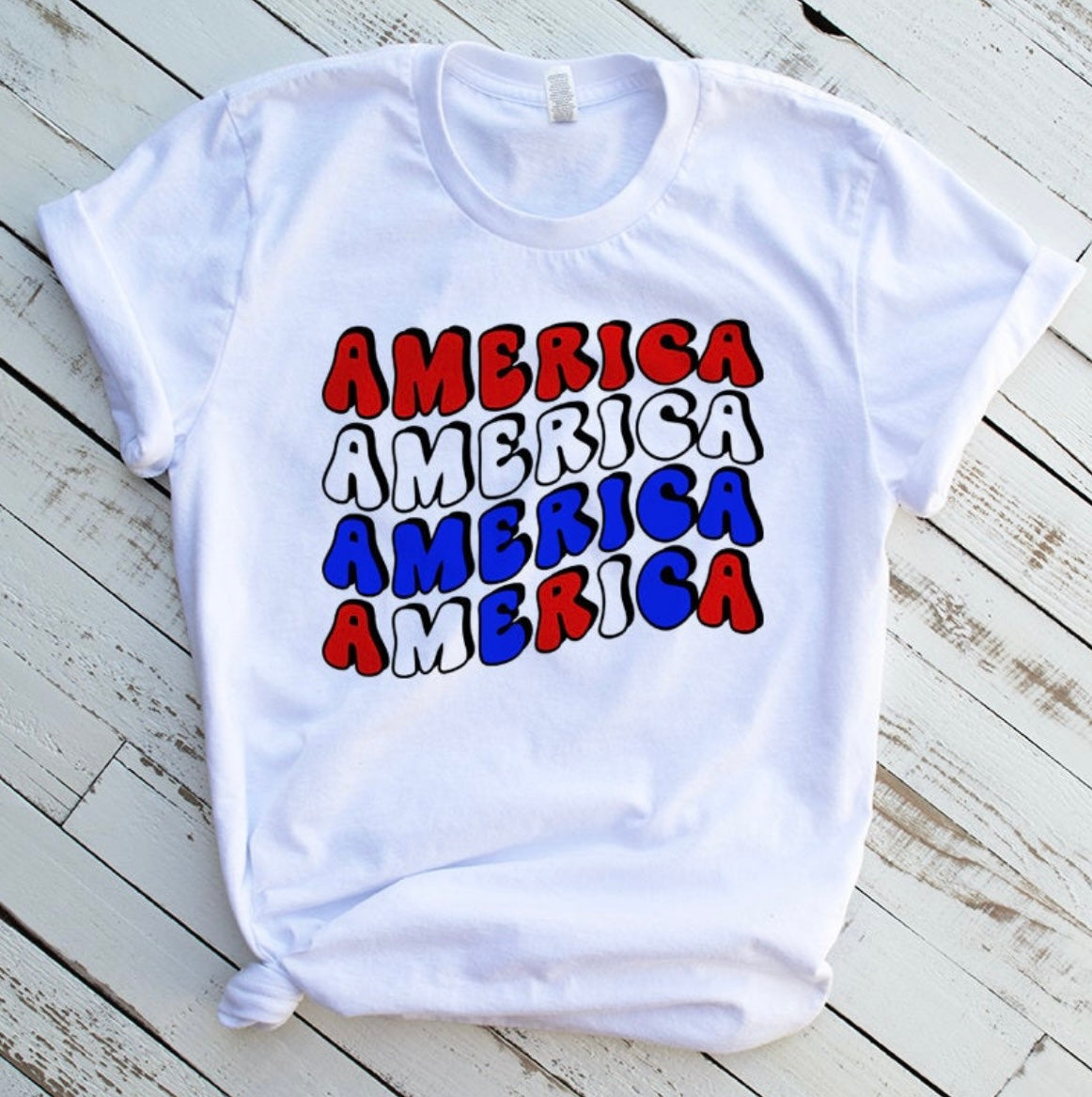 AMERICA RED/WHITE/BLUE