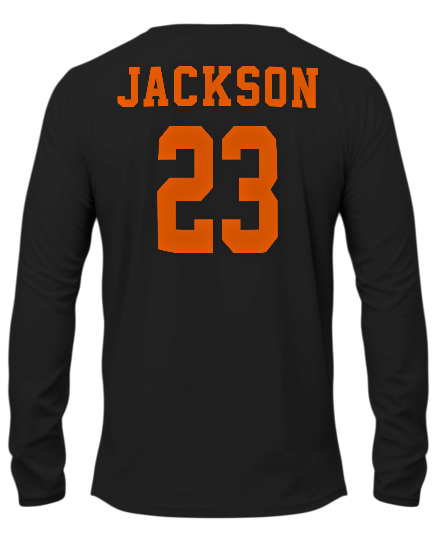 Dyed Long Sleeve V Neck Volleyball Tee