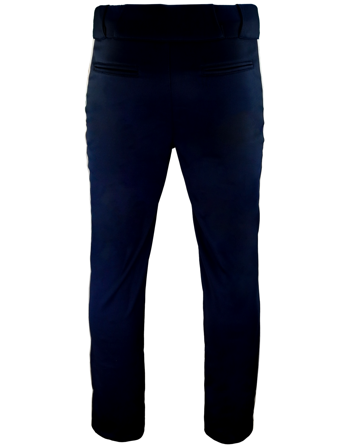 Dyed Tapered Open-Bottom Baseball Pants w/ Braiding