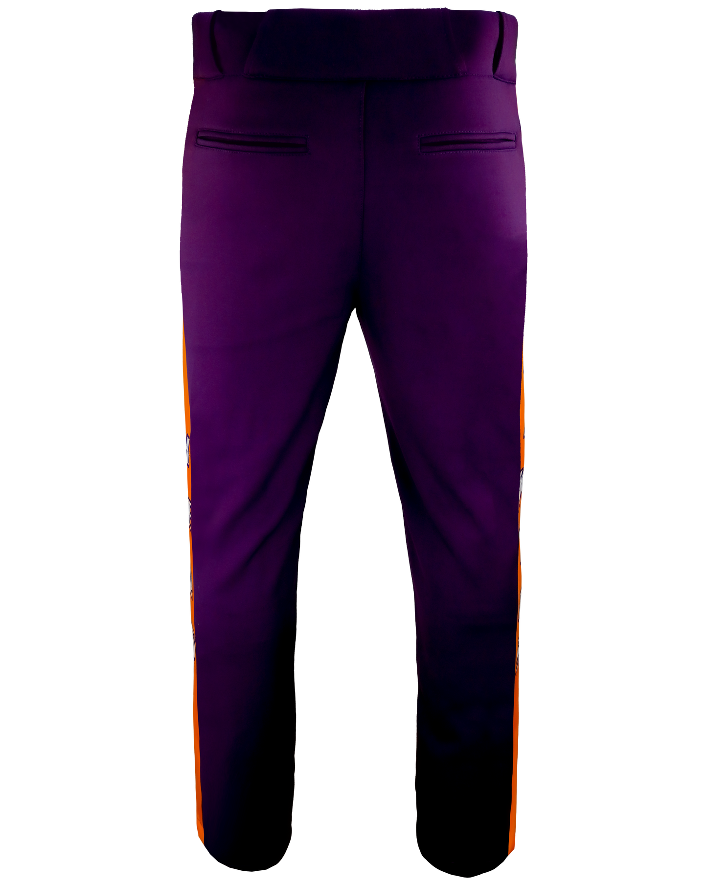 Dyed Tapered Open-Bottom Baseball Pants w/ Sublimated Side Panels