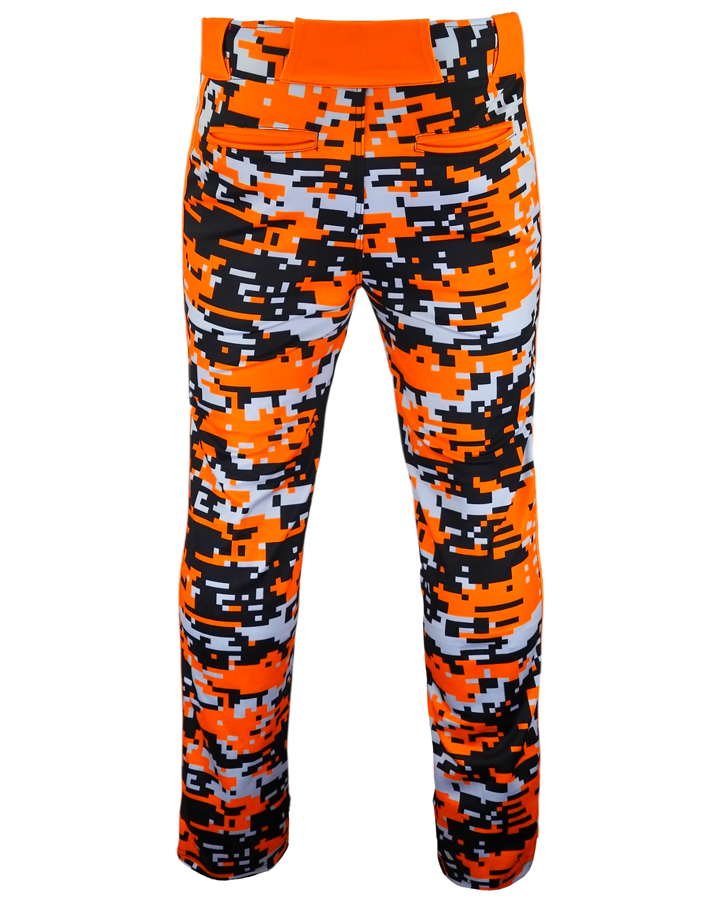 Full Sublimation Tapered Open-Bottom Baseball Pants w/ Braiding