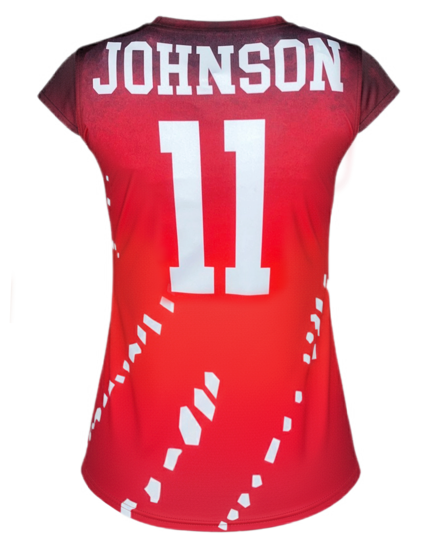 Cap-Sleeve Stretch Volleyball Jersey