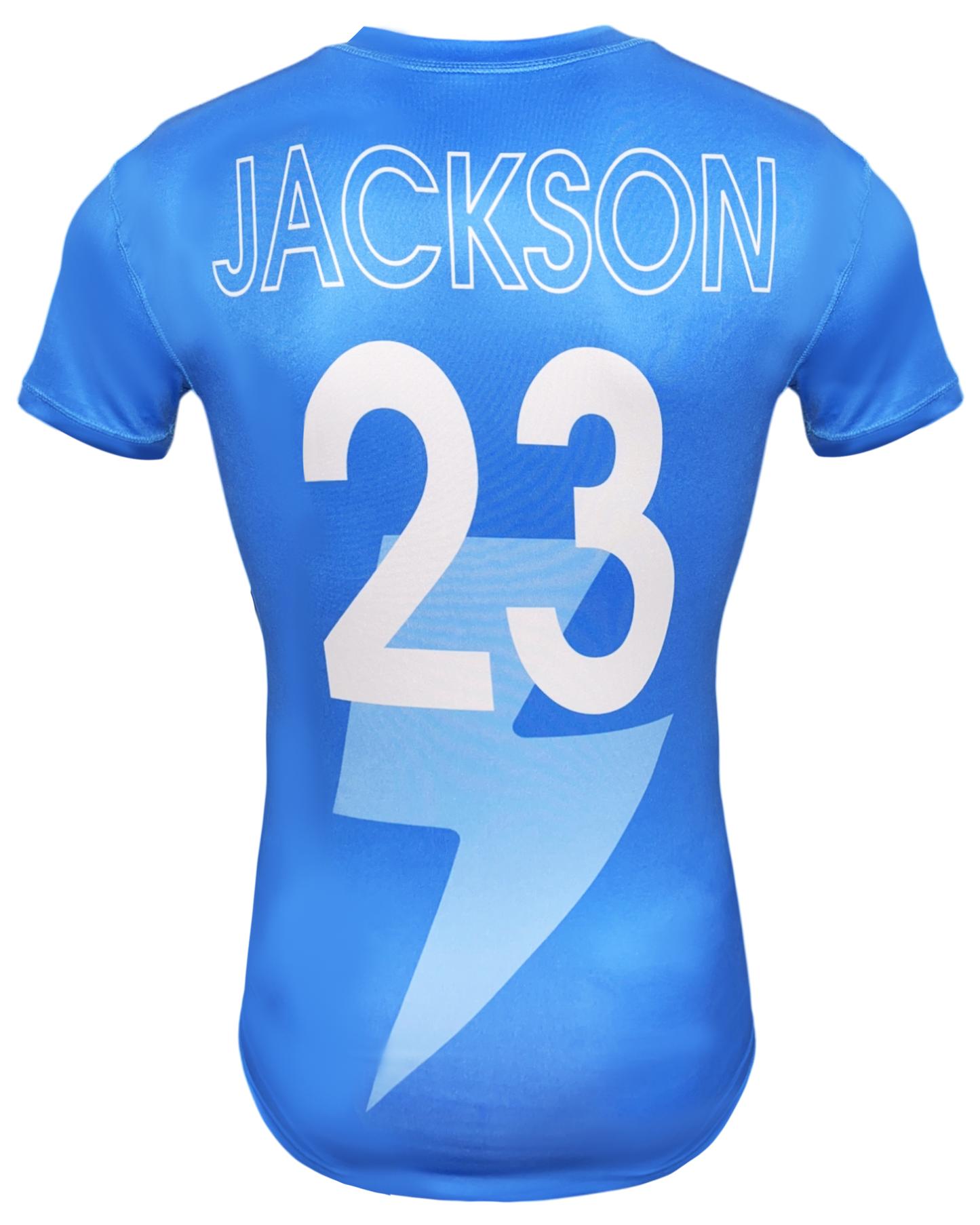 Short Sleeve Compression Flatlock Shirt with Scoop Bottom
