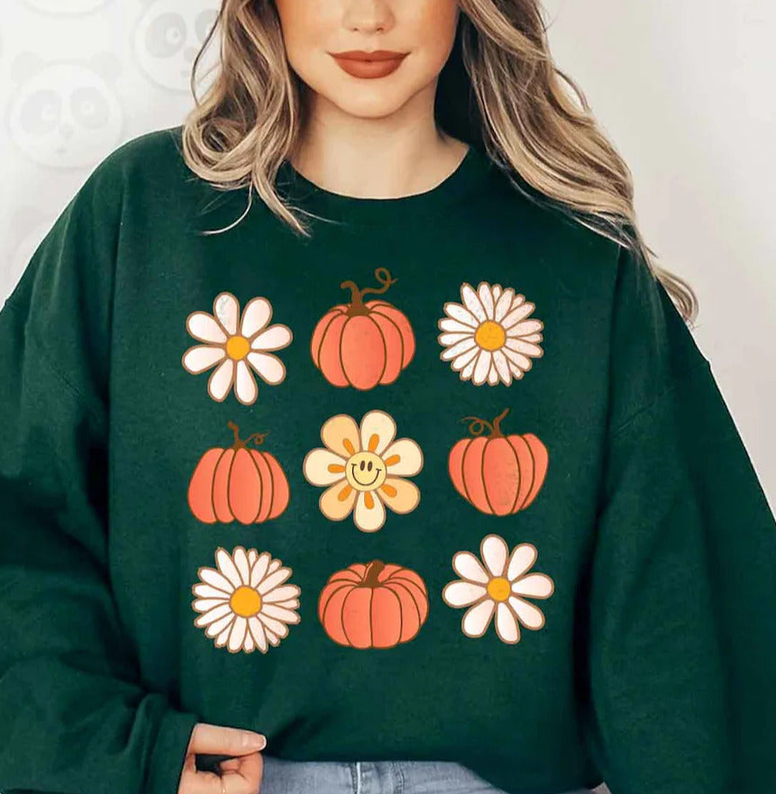 PUMPKINS & FLOWERS