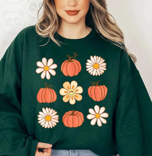 PUMPKINS & FLOWERS