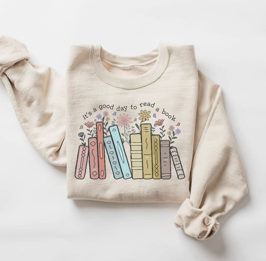 IT’S A GOOD DAY TO READ A BOOK