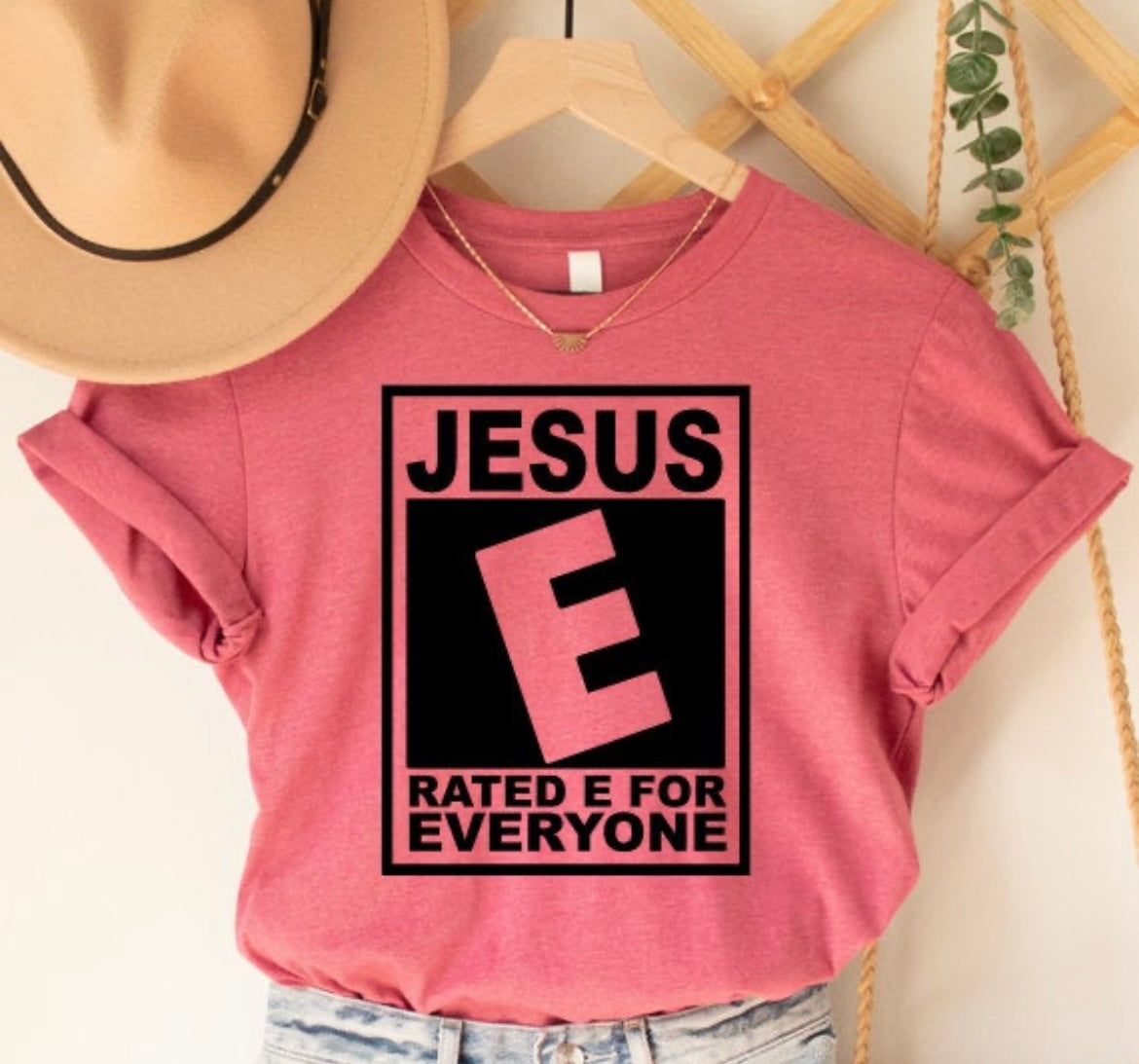 JESUS E RATED E FOR EVERYONE