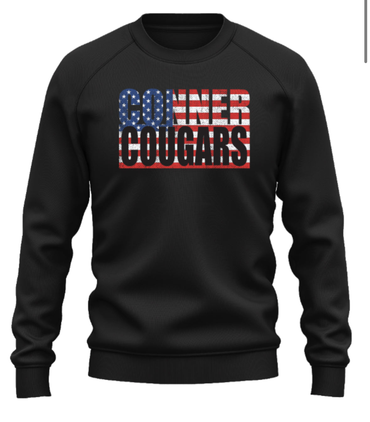 CONNER COUGARS AMERICAN FLAG