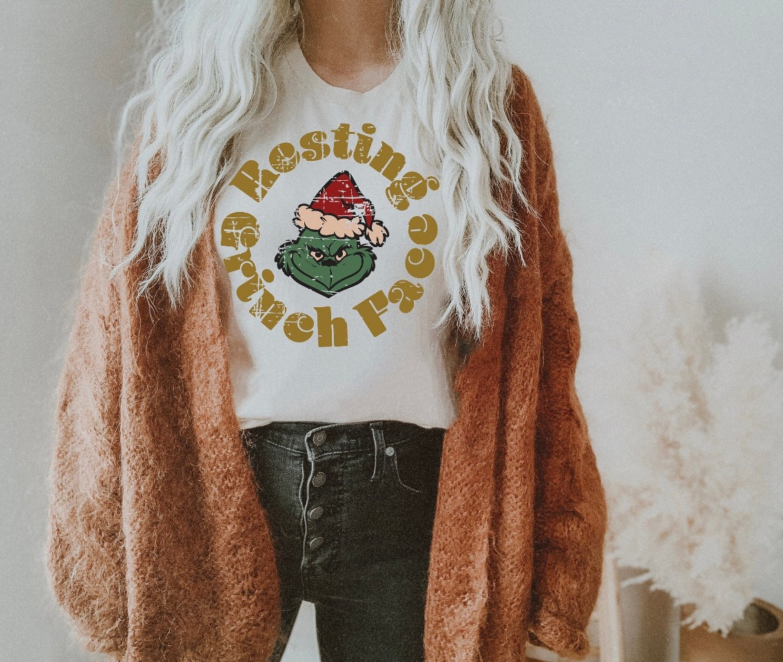 RESTING GRINCH FACE