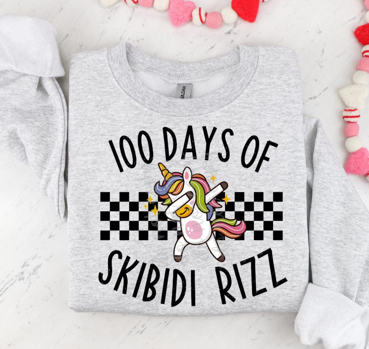 100 DAYS OF SKIBIDI RIZZ UNICORN
