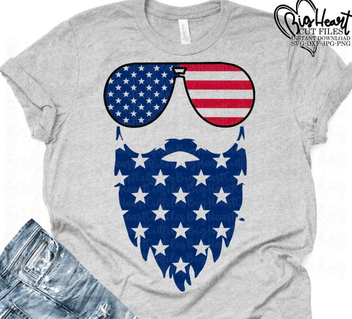AMERICA BEARD ADULT
