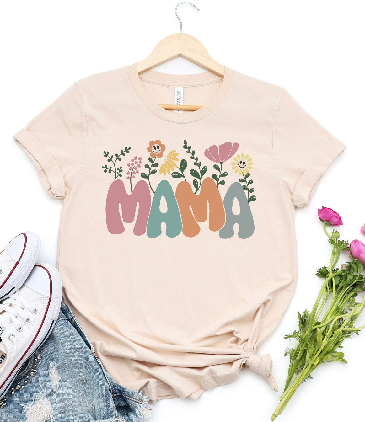 COLORFUL FLOWER MAMA