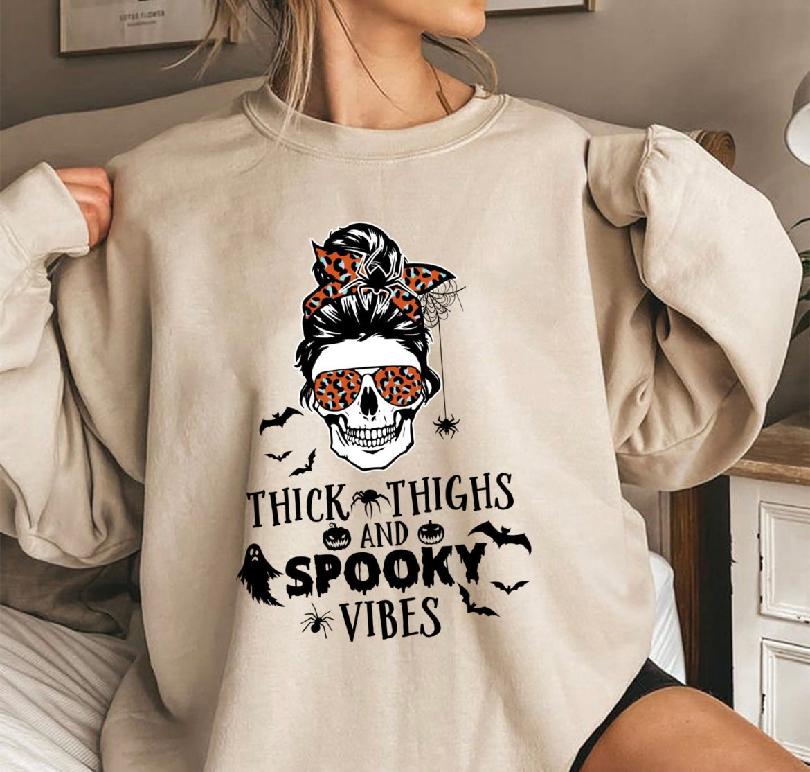 THICK THIGHS AND SPOOKY VIBES
