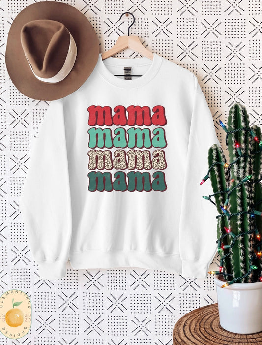 MAMA RED AND GREEN