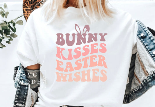 BUNNY KISSES EASTER WISHES