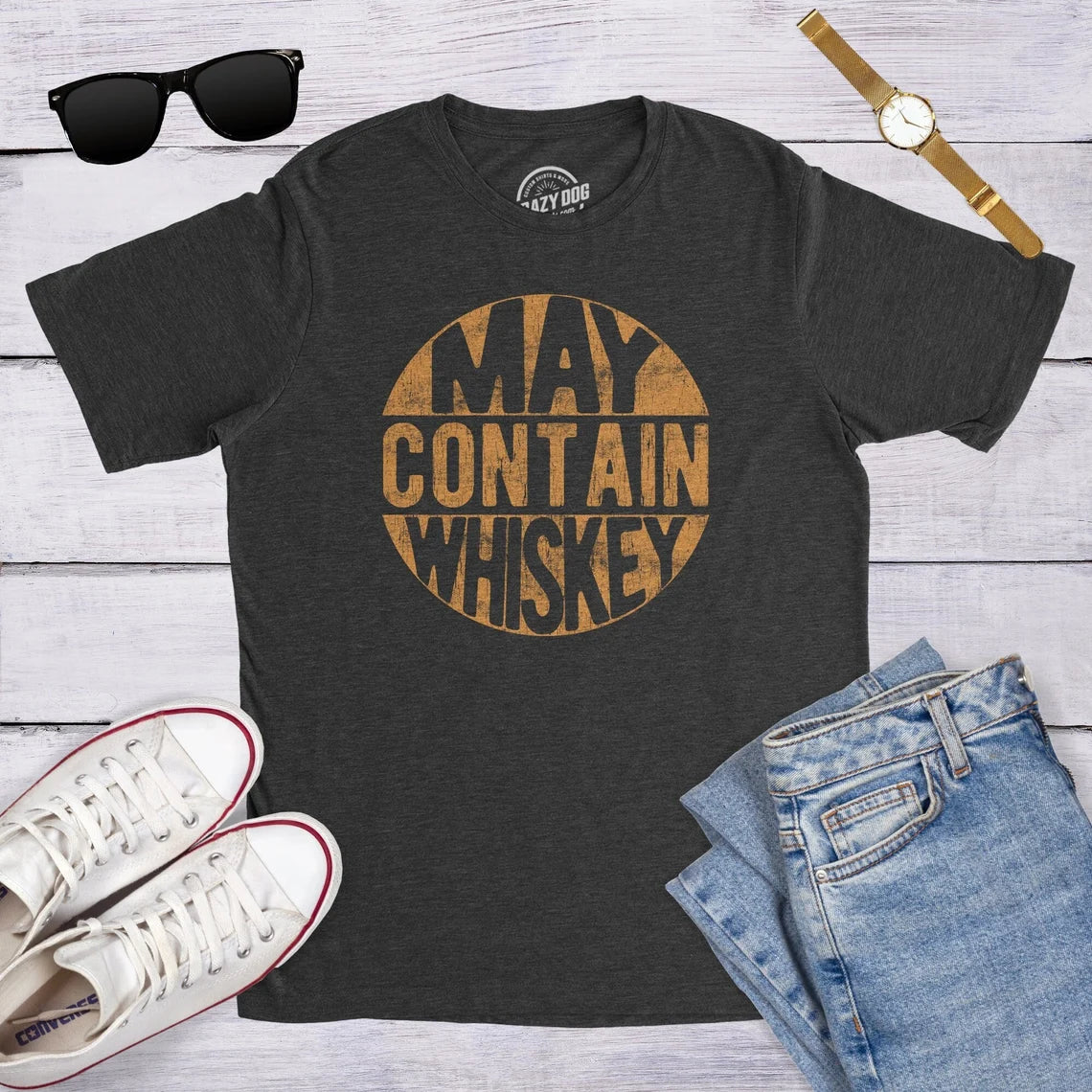 MAY CONTAIN WHISKEY