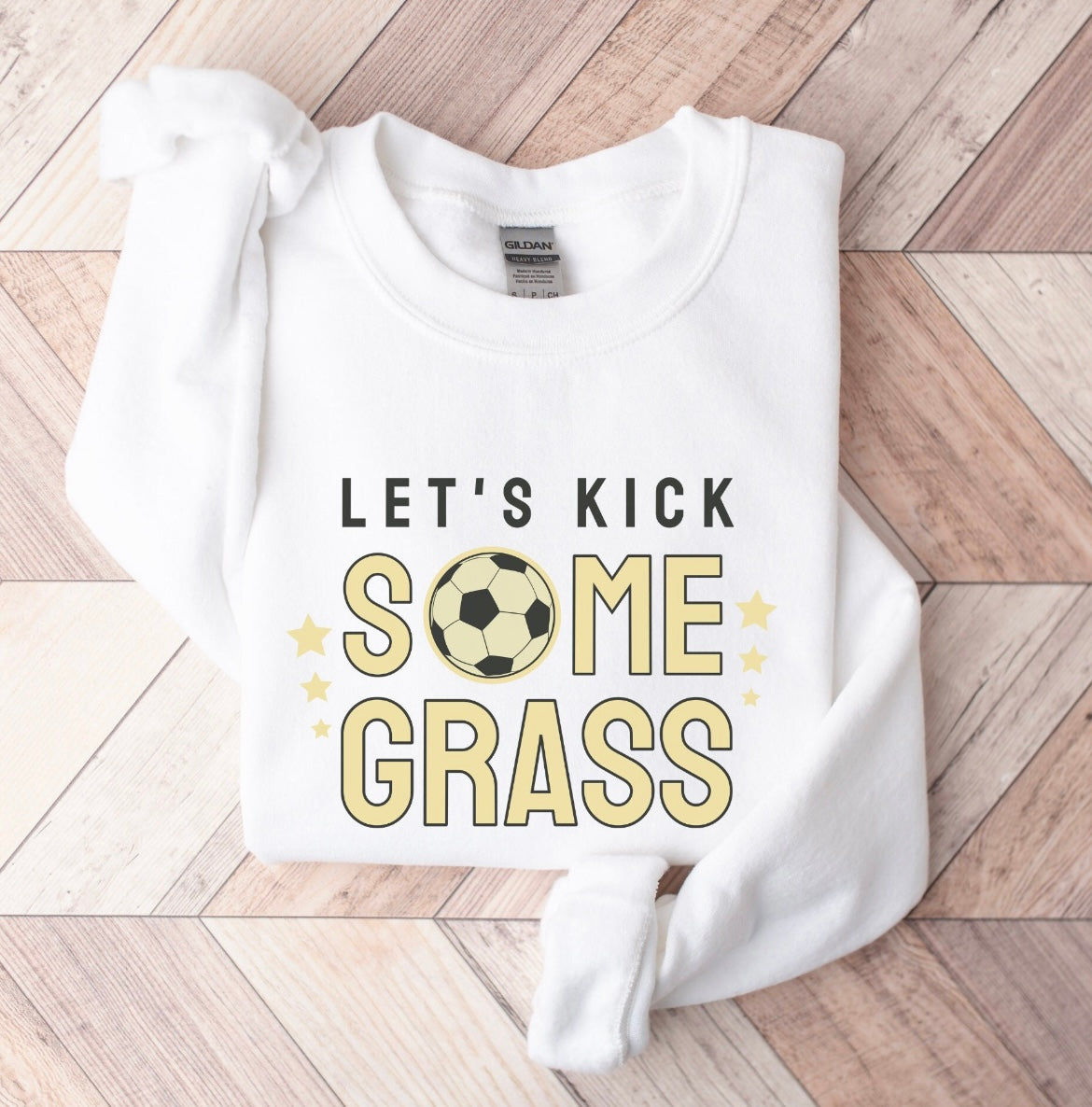 LET'S KICK SOME GRASS