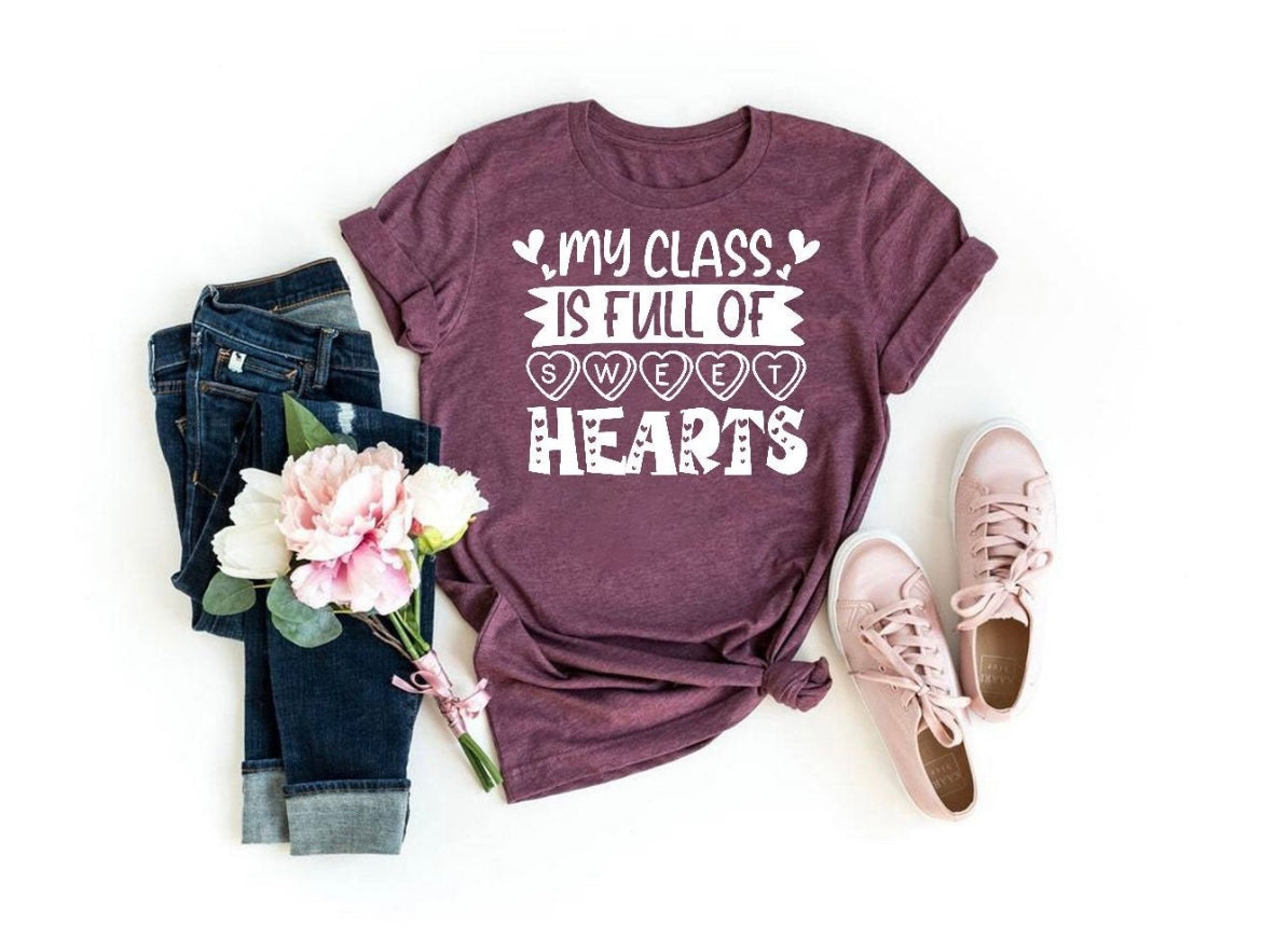 MY CLASS IS FULL OF SWEETHEARTS