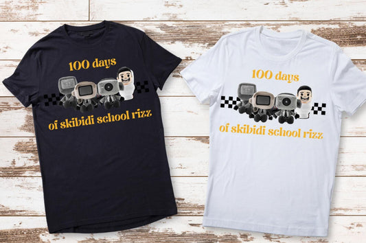 100 DAYS OF SKIBIDI SCHOOL RIZZ