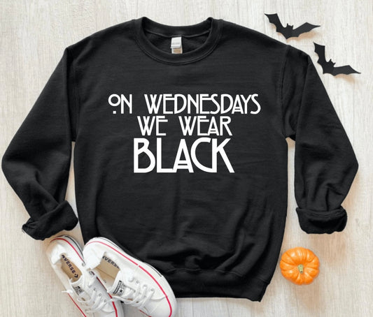 ON WEDNSDAY WE WEAR BLACK