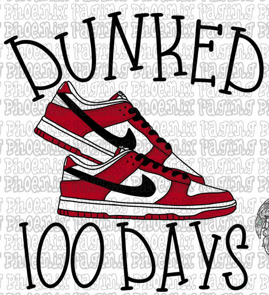 DUNKED 100 DAYS NIKE KICKS