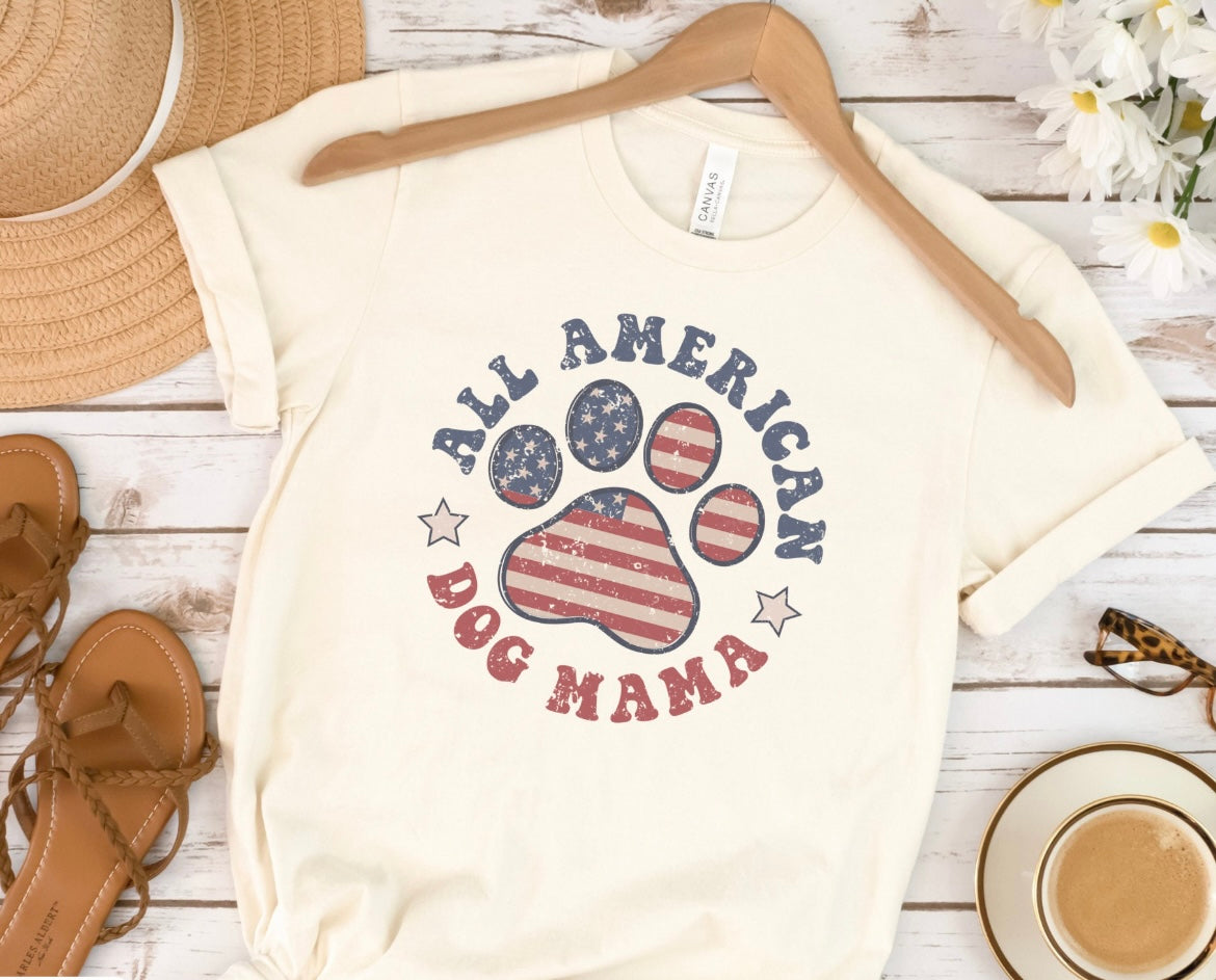 ALL AMERICAN DOG MAMA