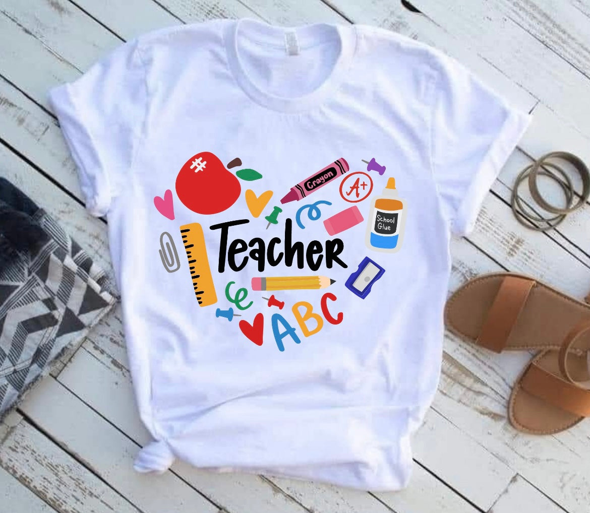 TEACHER SUPPLY TEE
