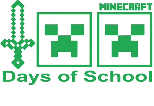100 DAYS OF SCHOOL MINECRAFT