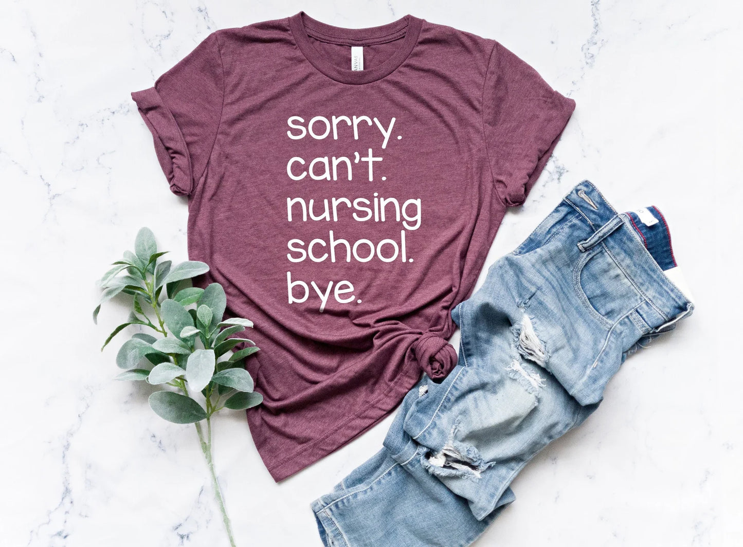 SORRY, CANT..... NURSING SCHOOL, BYE.