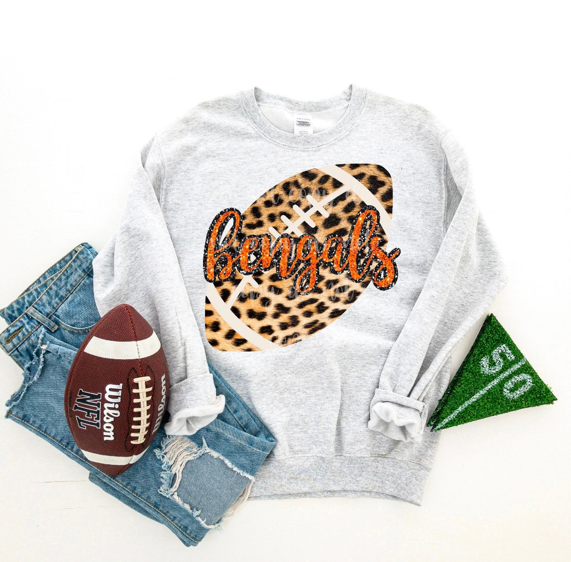 LEOPARD FOOTBALL BENGALS
