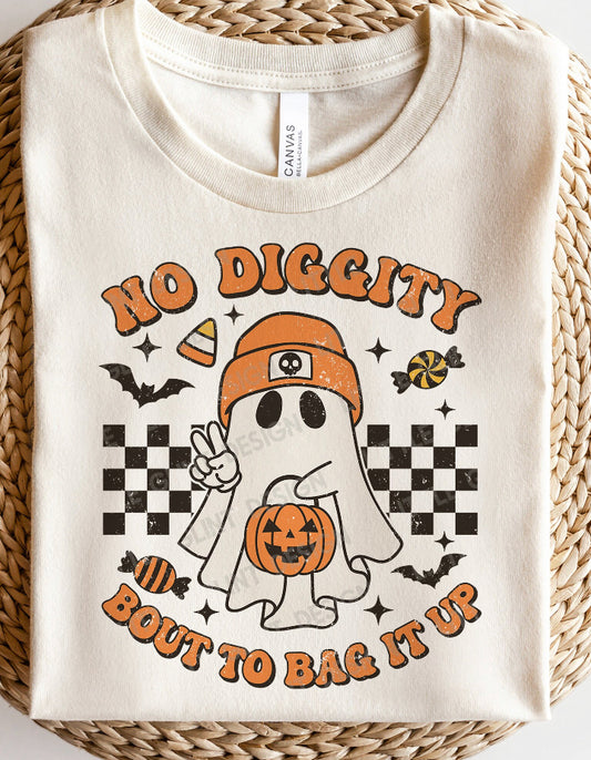 NO DIGGITY BOUT TO BAG IT UP