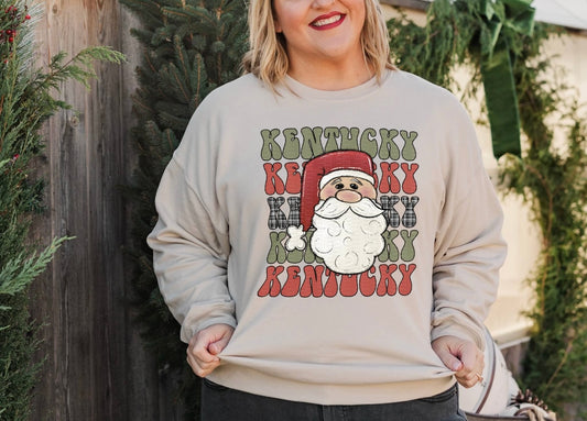 SANTA RED AND GREEN KENTUCKY