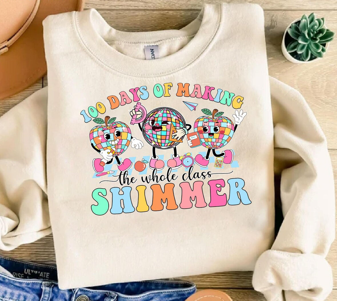 100 DAYS OF MAKING THE WHOLE CLASS SHIMMER