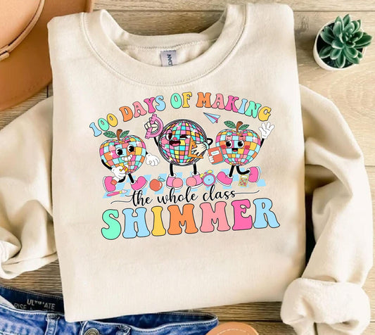 100 DAYS OF MAKING THE WHOLE CLASS SHIMMER