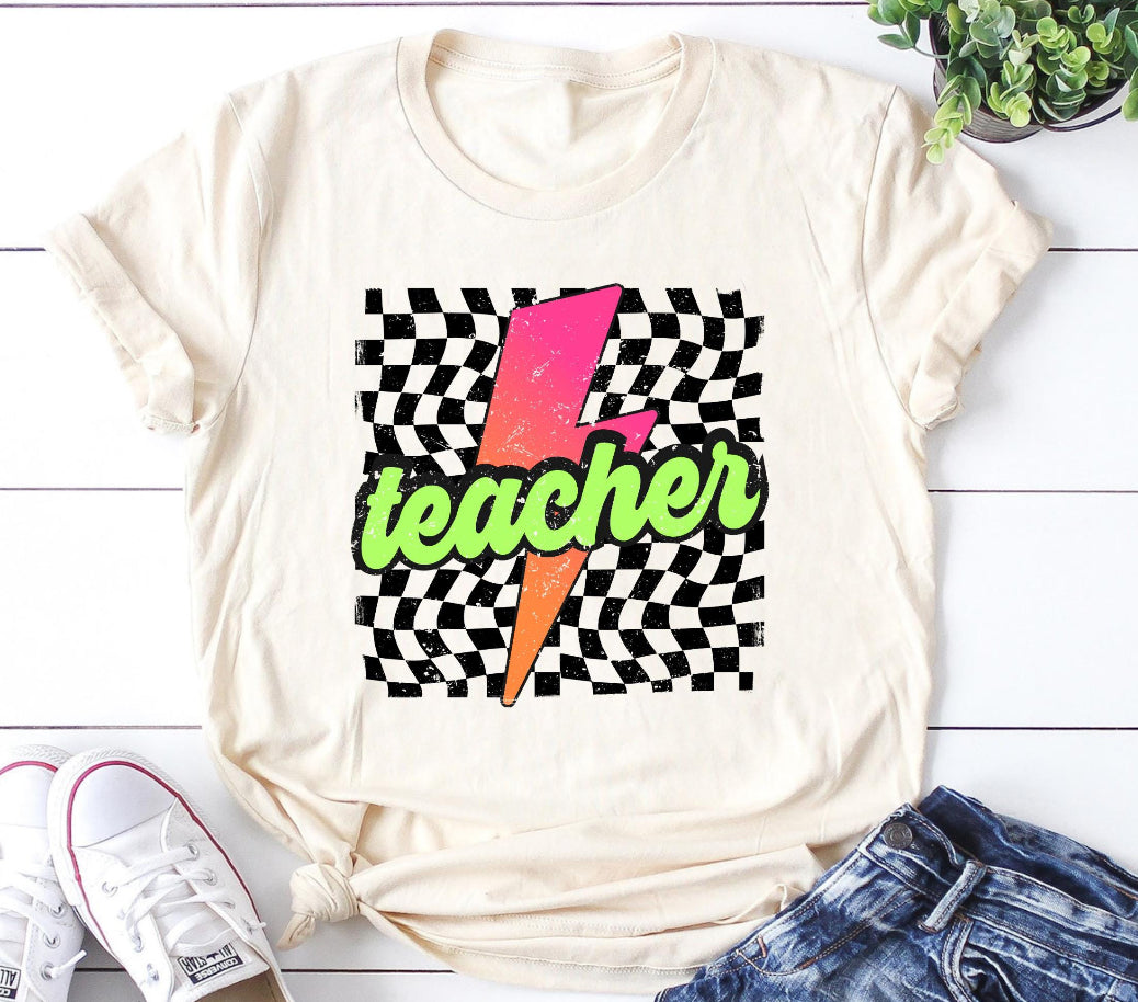 TEACHER CHECKERED