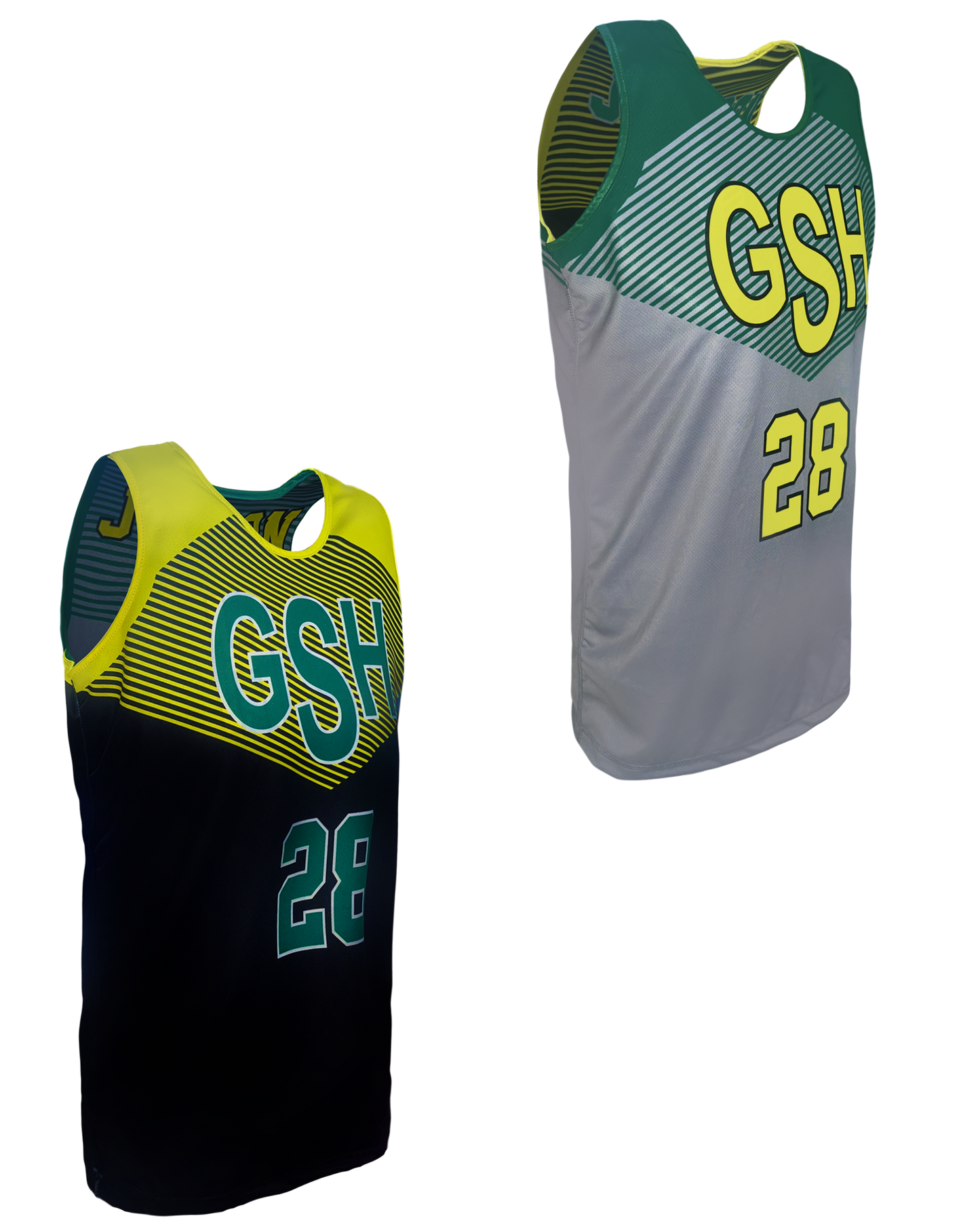 Performance Single Layer Reversible Basketball Jersey