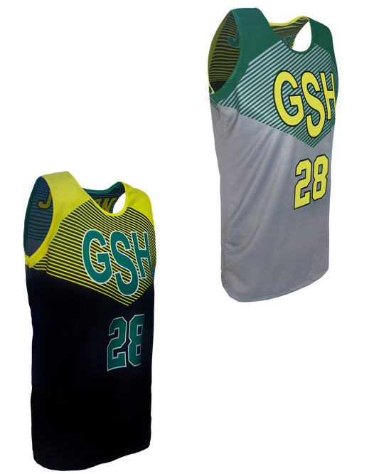 Performance Single Layer Reversible Basketball Jersey