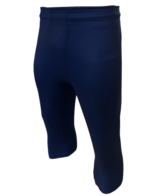 Dyed Drawstring Solid Color Football Pullover Flex Pants No Pad Pockets