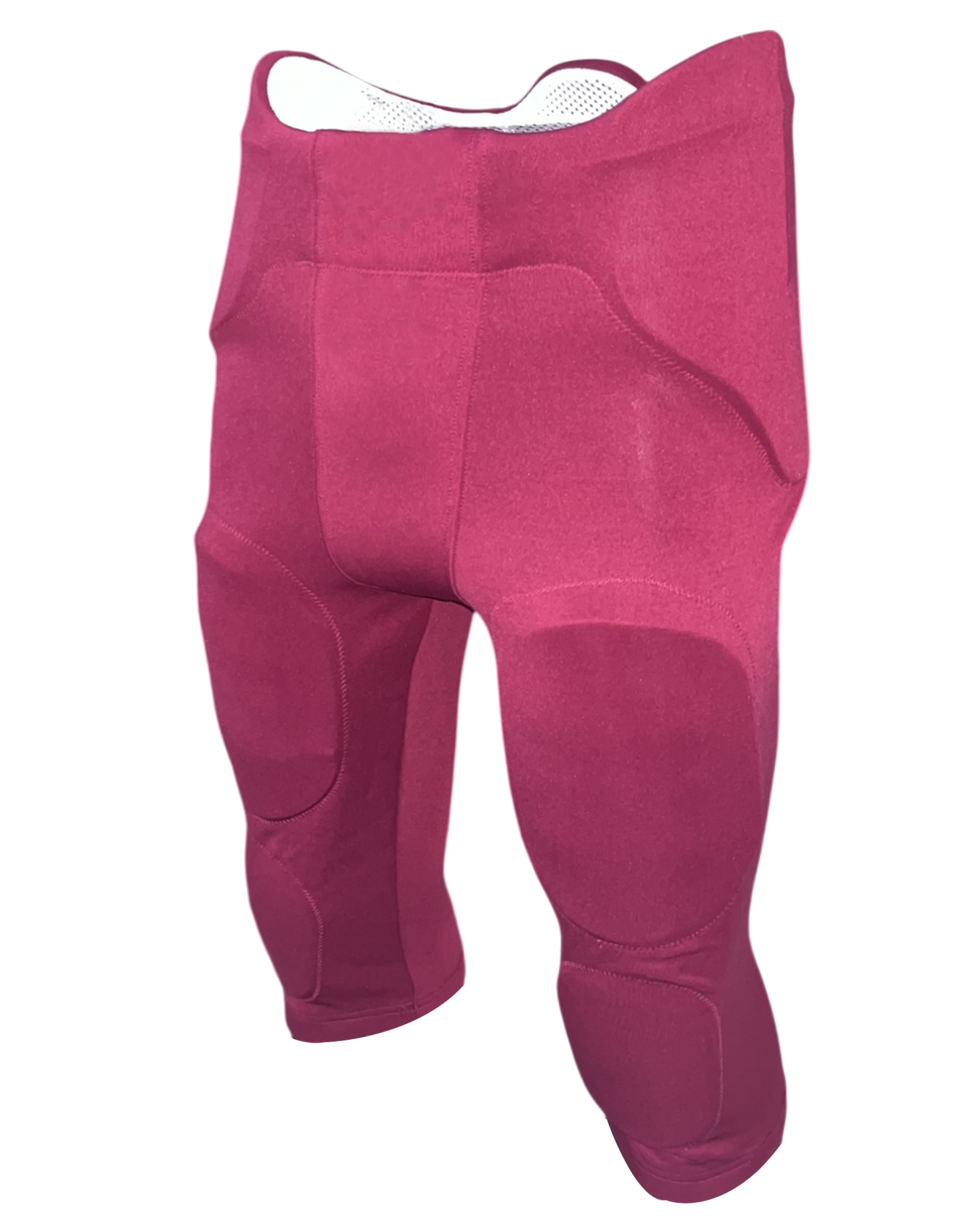 Dyed Pullup Integrated Football Pants w/ Drawstring Solid Color