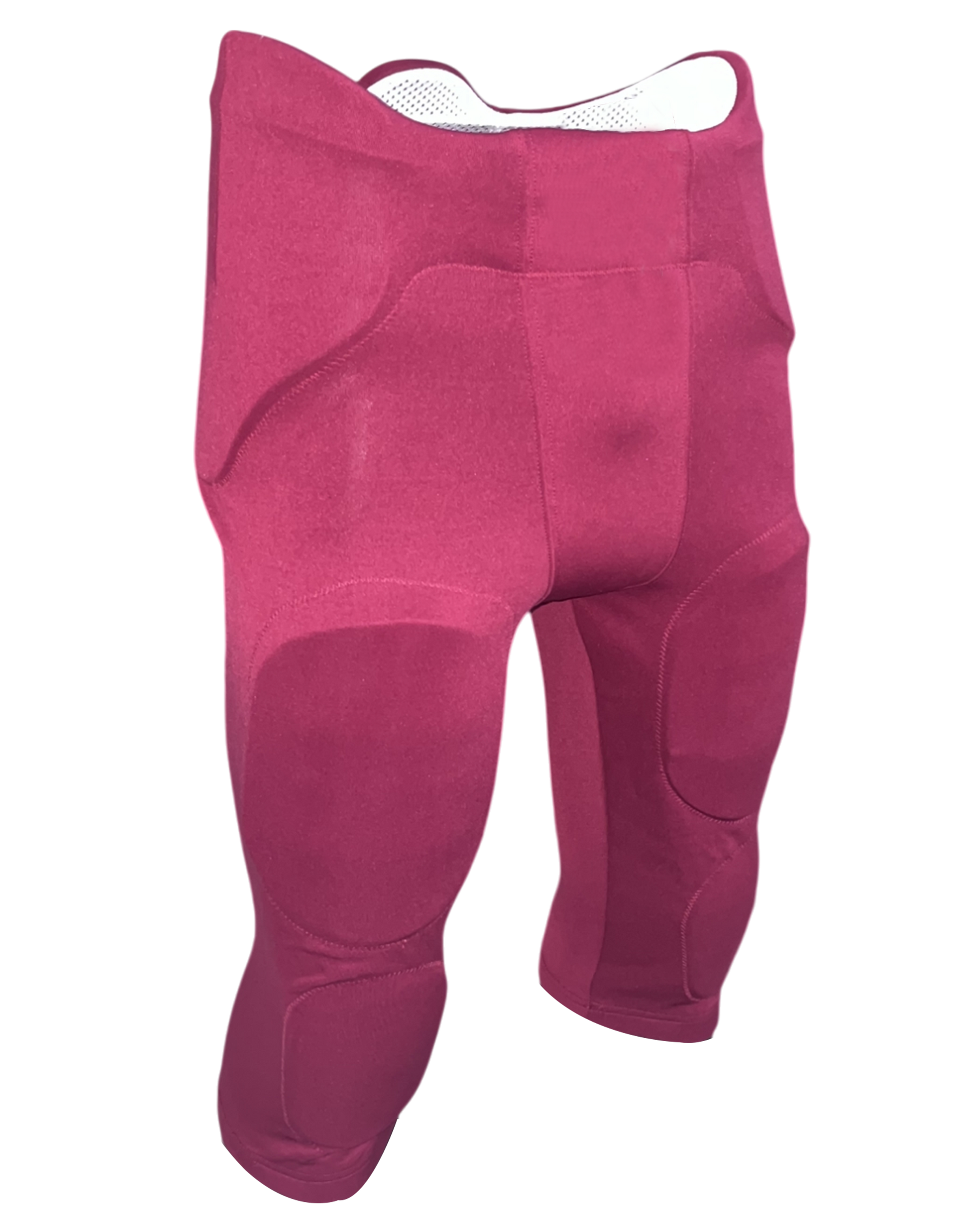 Dyed Pullup Integrated Football Pants w/ Drawstring Solid Color
