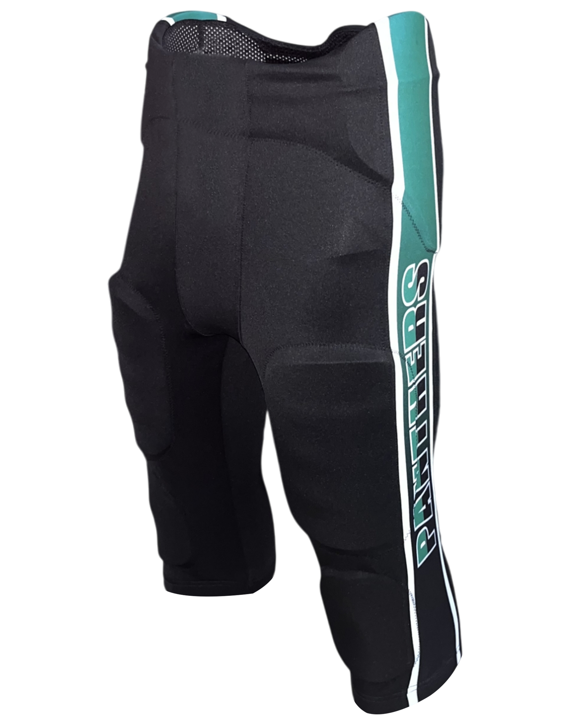 Dyed Pullup Integrated Football Pants w/ Drawstring and Sublimated Side Panels