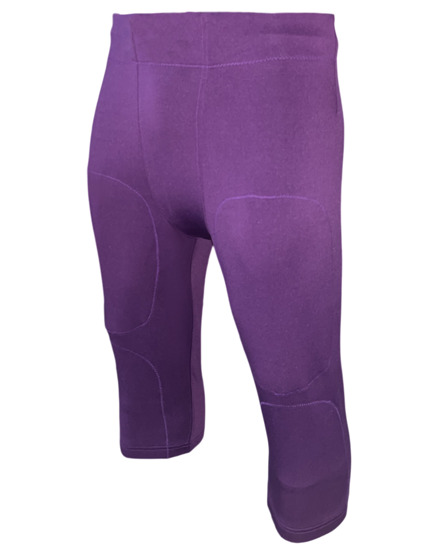 Dyed Pullup Football Pants w/ Drawstring and Pad Pockets Solid Color