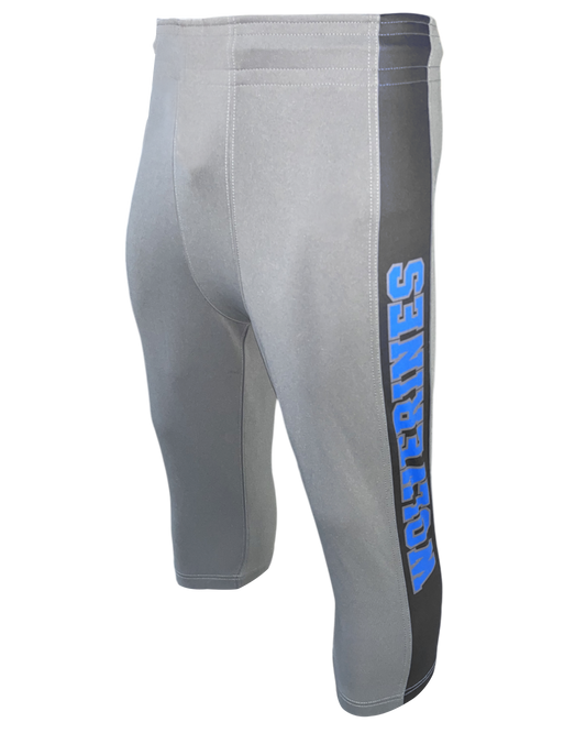 Dyed Pullover Football Pants w/ Drawstring and Sublimated Side Panel