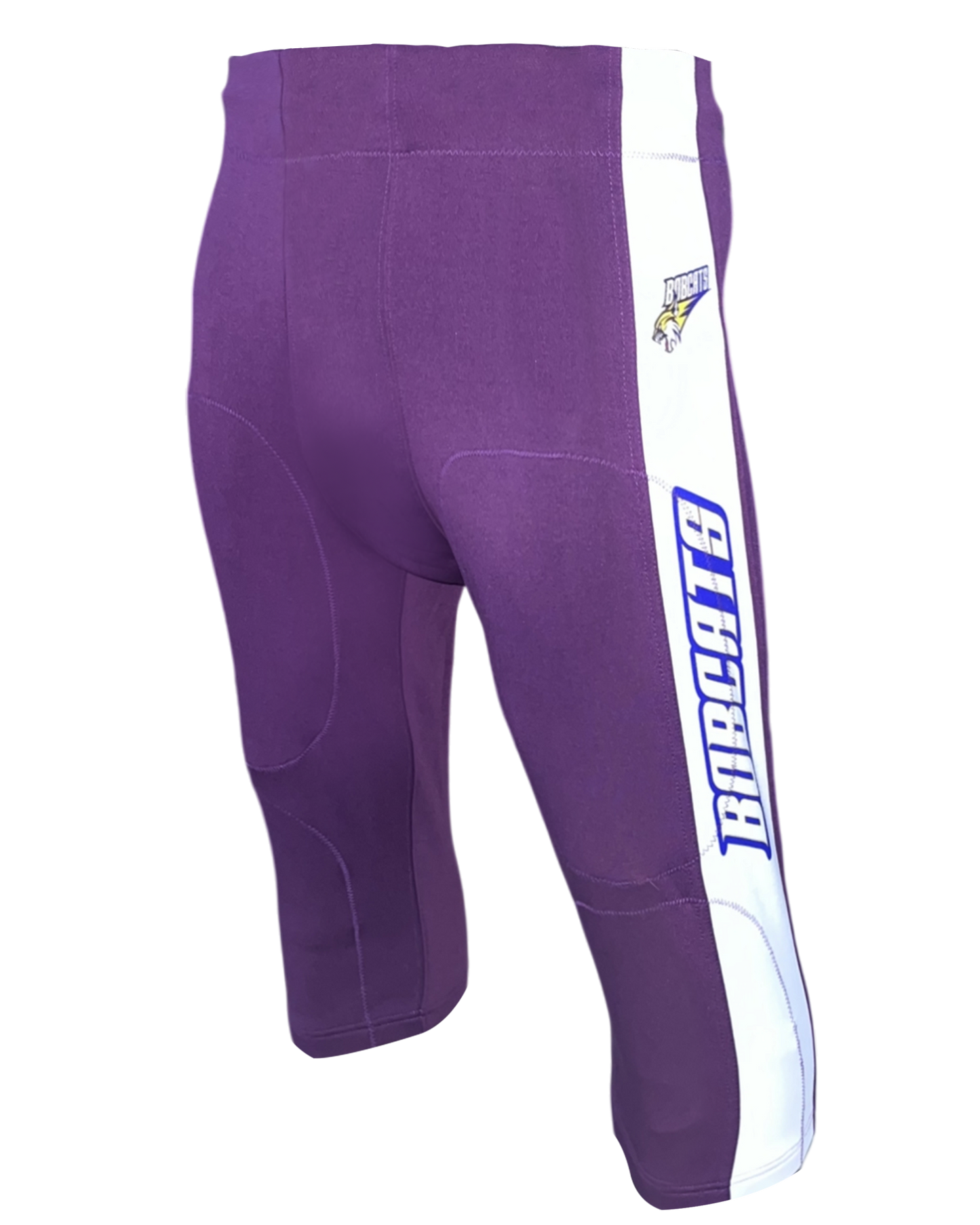 Dyed Pullup Football Pants w/ Drawstring, Pad Pockets and Sublimated Side Panels