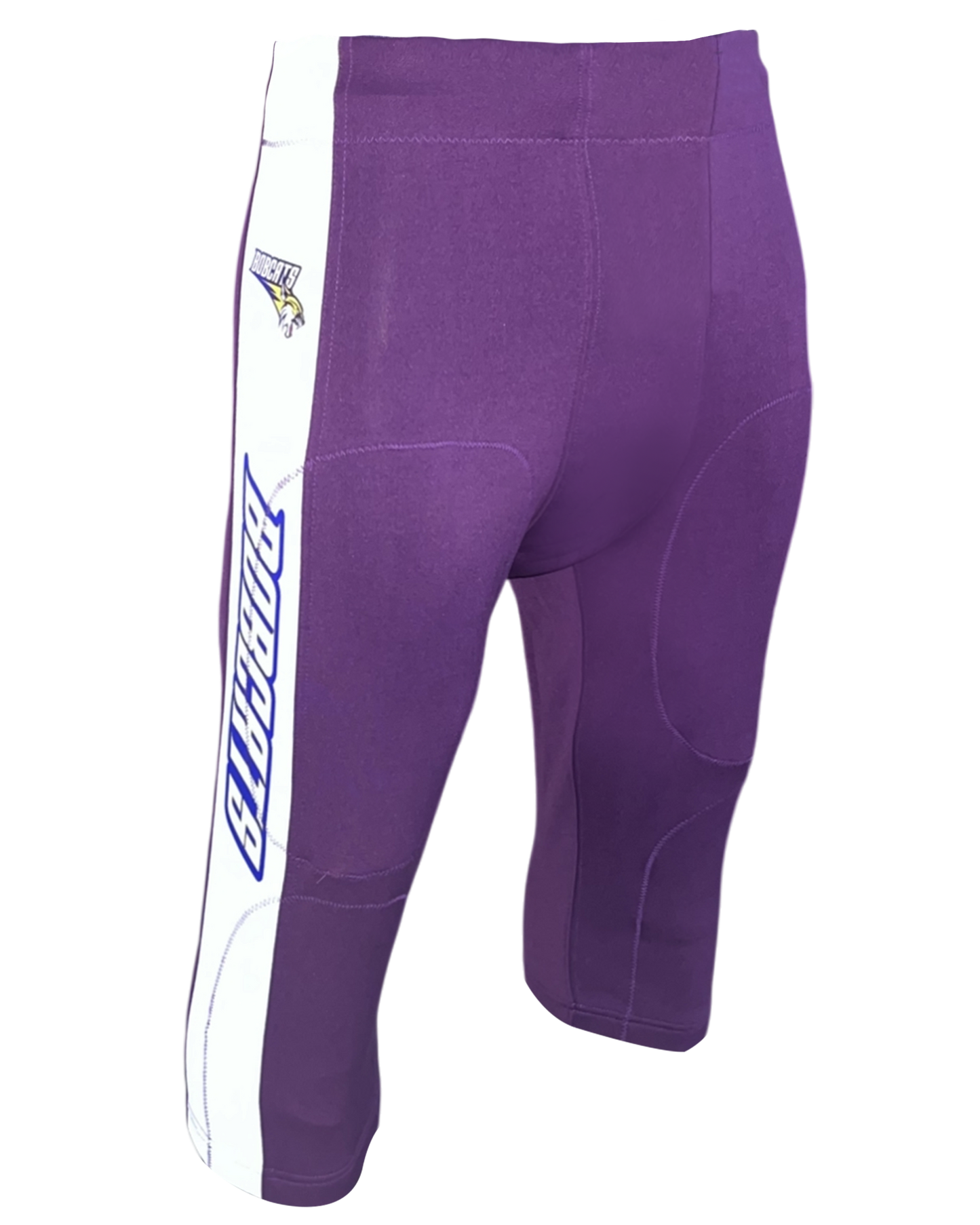Dyed Pullup Football Pants w/ Drawstring, Pad Pockets and Sublimated Side Panels