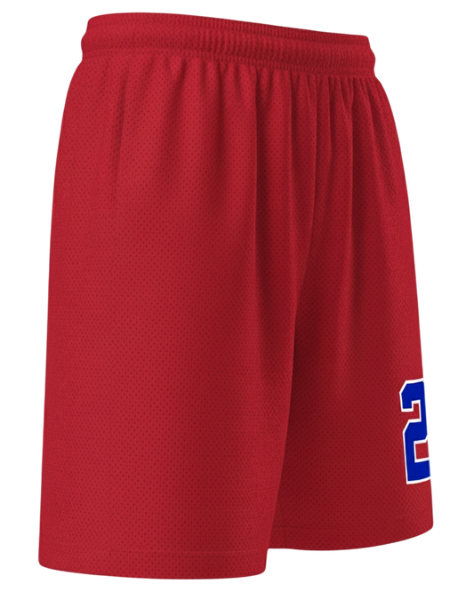 Dyed Full Length Multi-Sport Training Shorts