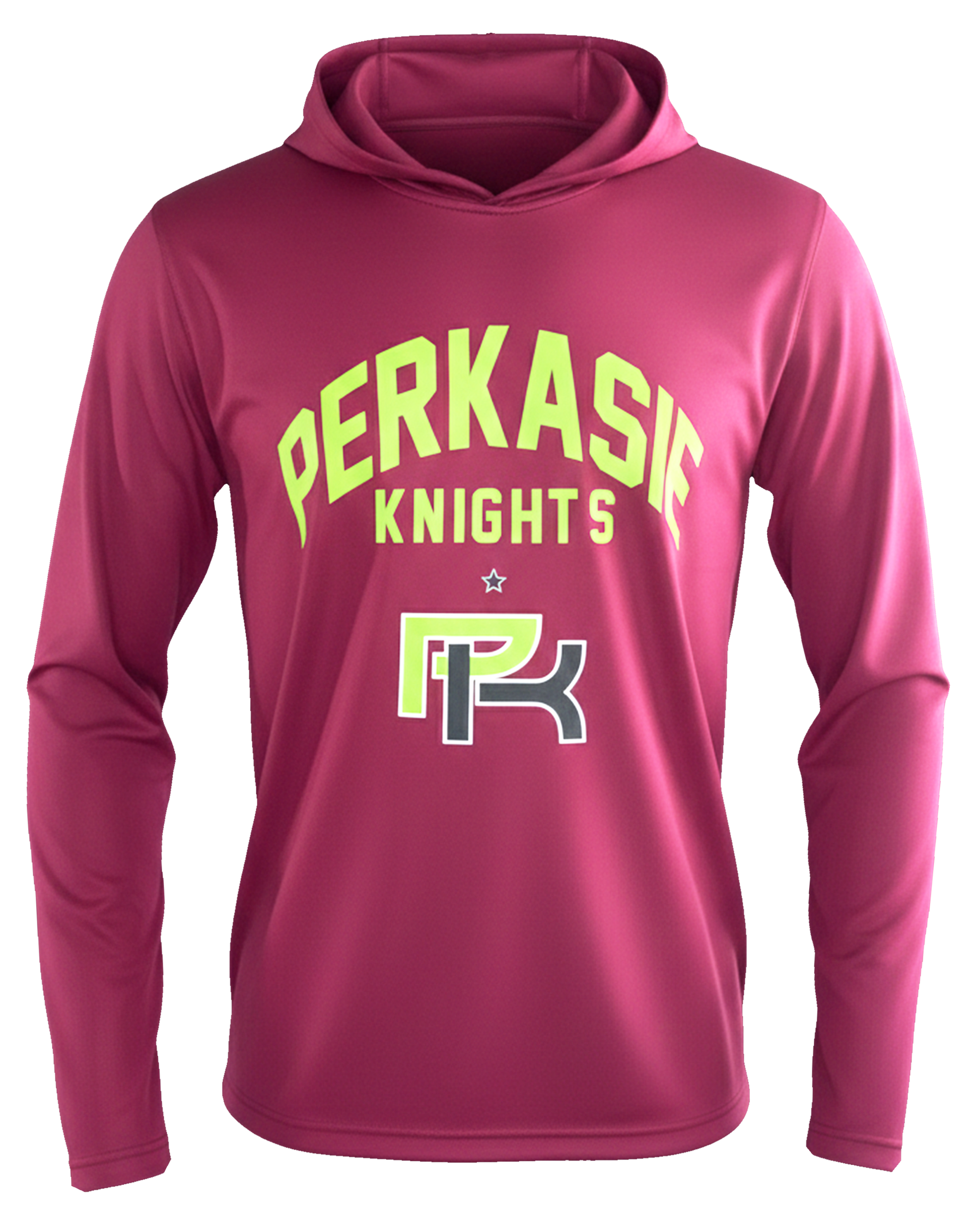Dyed Long Sleeve Lightweight Hoodie
