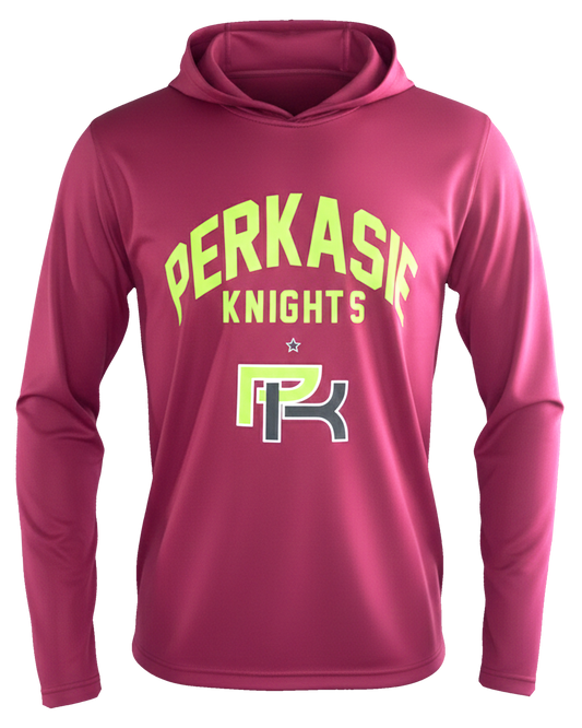 Dyed Long Sleeve Lightweight Hoodie
